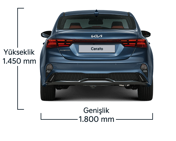 Kia Cerato Genişlik