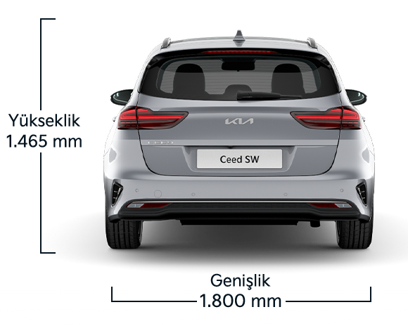 Kia Ceed SW Arka Genişlik